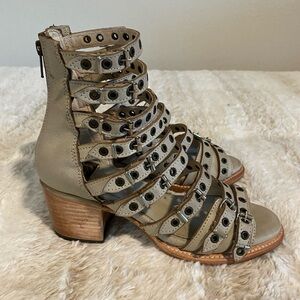 Freebird Cassandra Ice Strappy Sandals